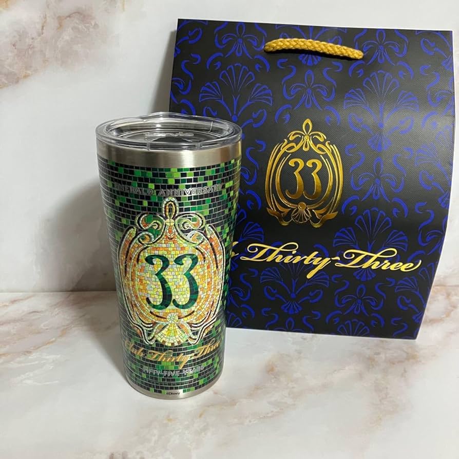 東京ディズニーランド 『クラブ33 』保冷温水筒　新品 即日発送 東京ディズニーランド club33 魔法瓶ステンレスボトル